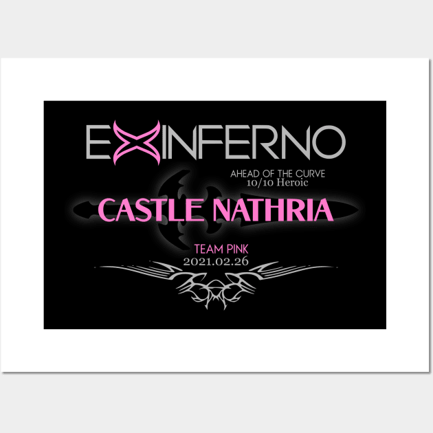 Team Pink AOTC Castle Nathria Wall Art by Ex Inferno